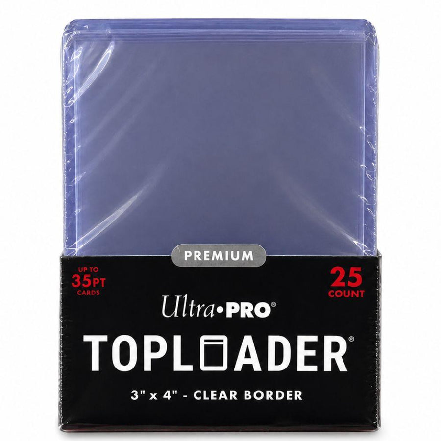 Ultra PRO 3" x 4" Ultra Clear Premium Toploaders – 25ct