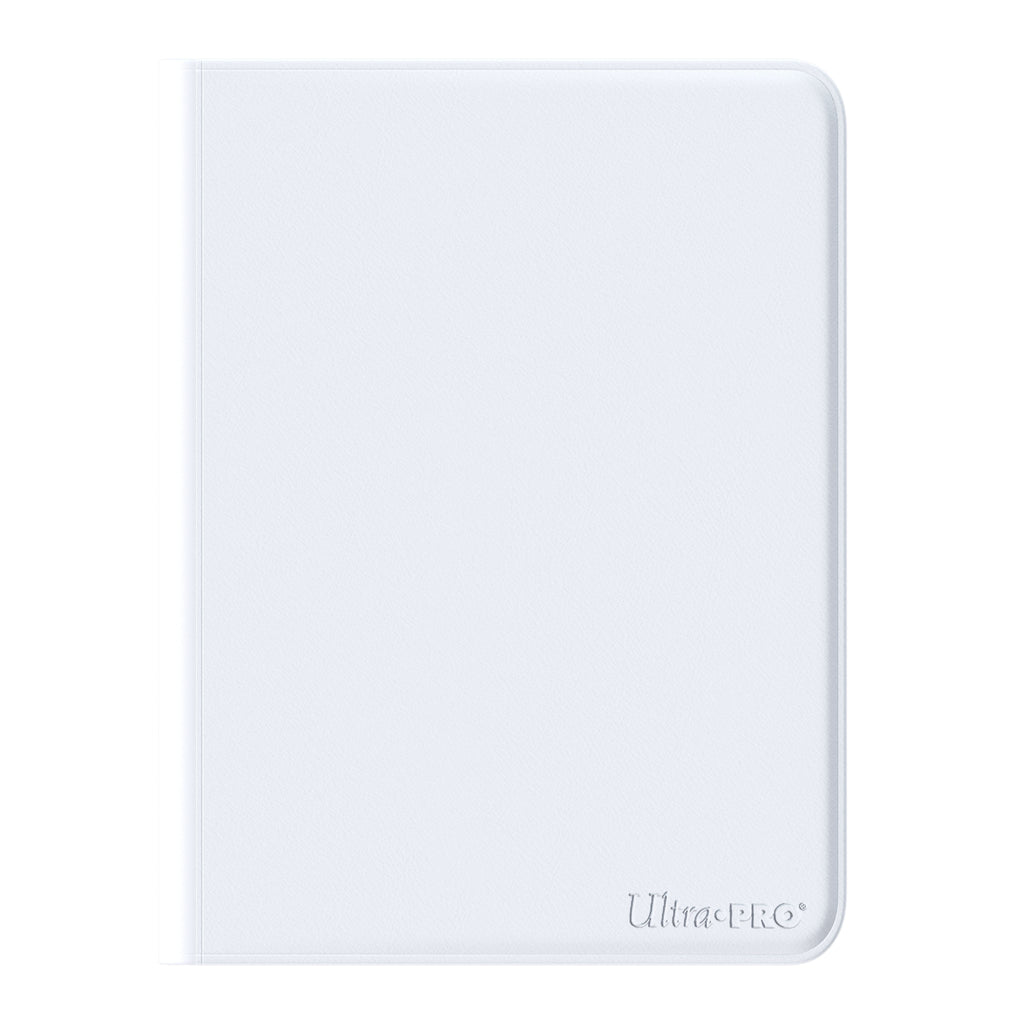 Ultra PRO Vivid 9-Pocket Zippered PRO-BINDER – White