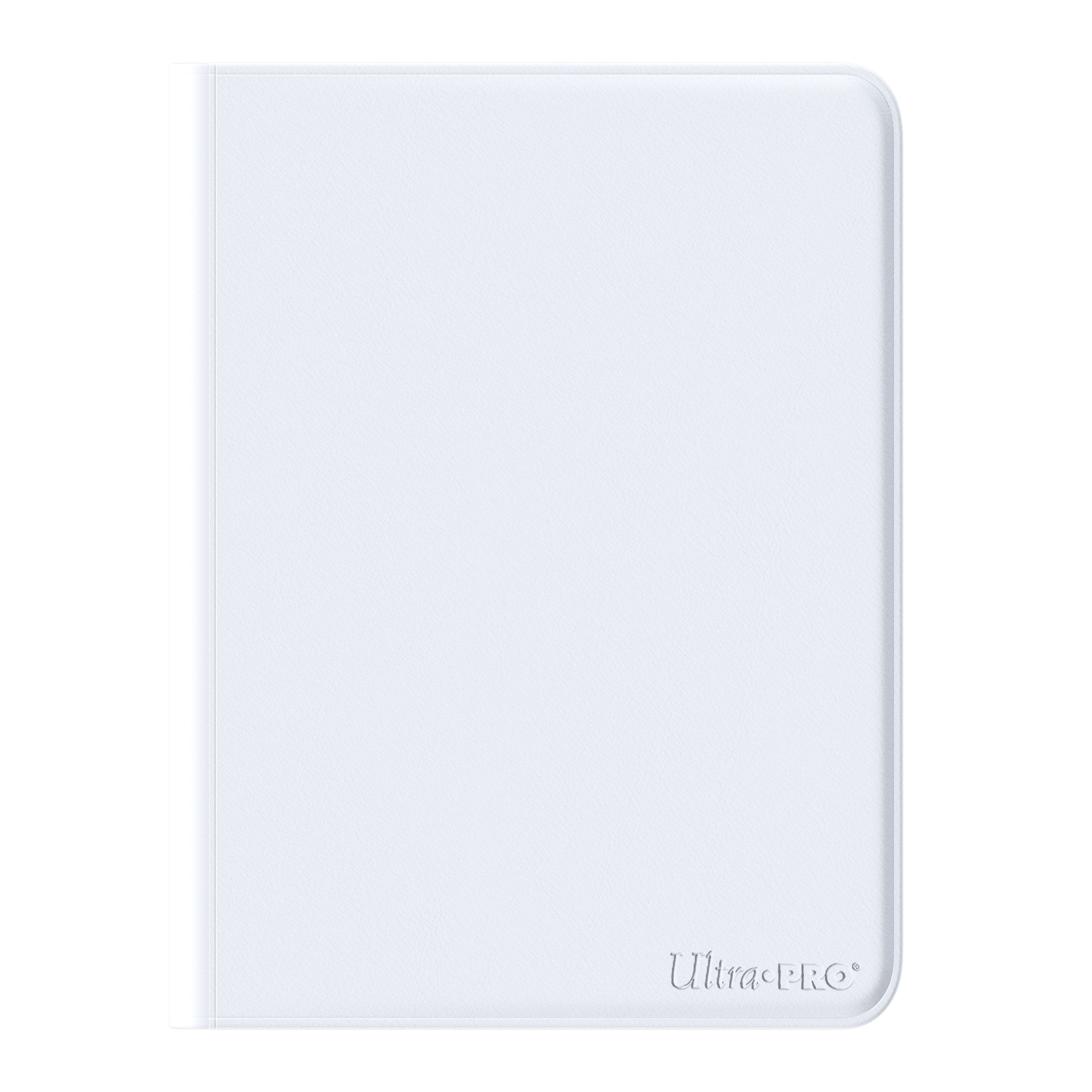 Ultra PRO Vivid 9-Pocket Zippered PRO-BINDER – White
