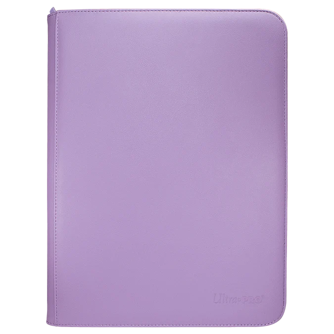 Ultra PRO Vivid 9-Pocket Zippered PRO-BINDER – Purple