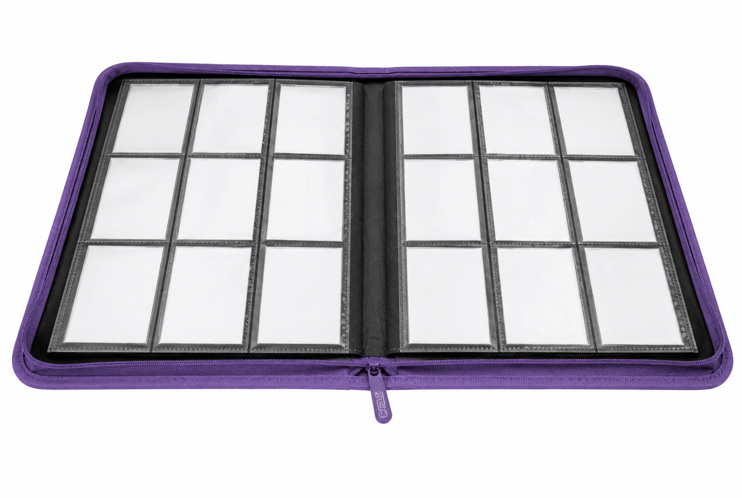 Ultra PRO Vivid 9-Pocket Zippered PRO-BINDER – Purple
