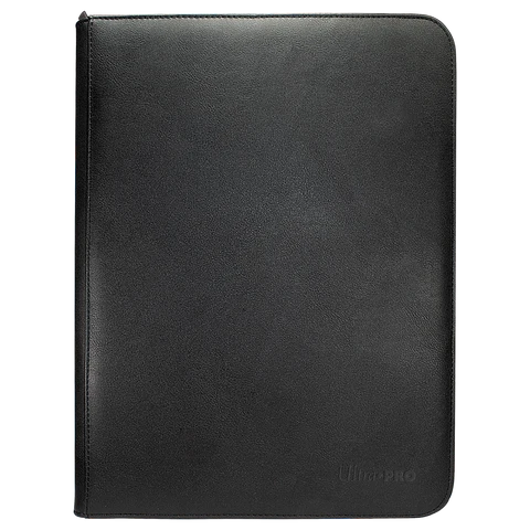 Ultra PRO Vivid 9-Pocket Zippered PRO-BINDER – Black