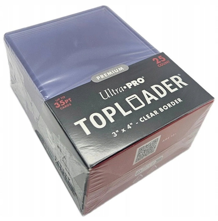 Ultra PRO 3" x 4" Ultra Clear Premium Toploaders – 25ct