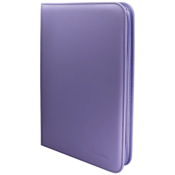 Ultra PRO Vivid 9-Pocket Zippered PRO-BINDER – Purple